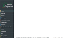 Desktop Screenshot of omahaorganicslawncare.com